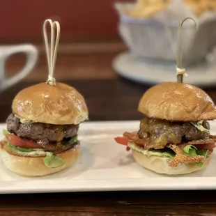 Sliders - Beef Burger ($5 per slider during HH, $7 otherwise)