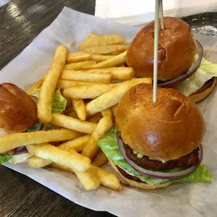 Salmon Sliders