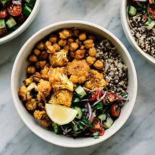 Golden Vegan Macro Bowl