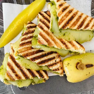 Pesto Grilled Cheese
