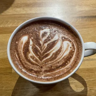 Peppermint Hot Chocolate