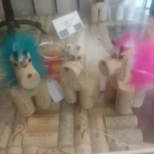 Unicorns from wine corks? We have lots of unique items