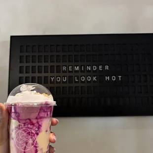 Strawberry shortcake smoothie