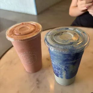 Strawberry Warrior and Blue Majik
