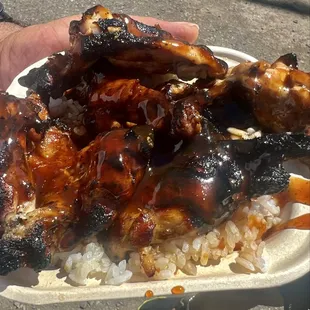 Teriyaki Grilled Chicken and Rice
