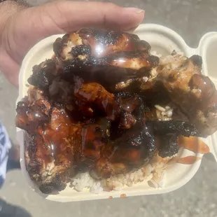 Teriyaki Grilled Chicken and Rice