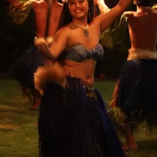 Our signature Tahitian Fire Otea!