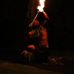 Samoan Fire Knife Dance