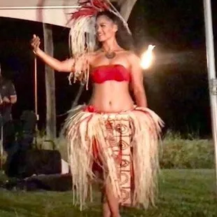 Tahitian princess dance