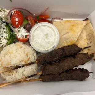 Beef Rice Plate