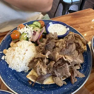 Lamb Rice Plate