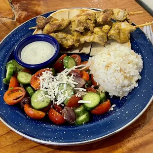 Chicken Rice Plate