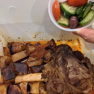 Lamb shank togo