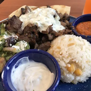Lamb Rice Plate