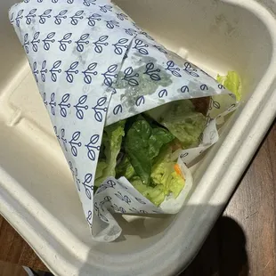Chicken pita