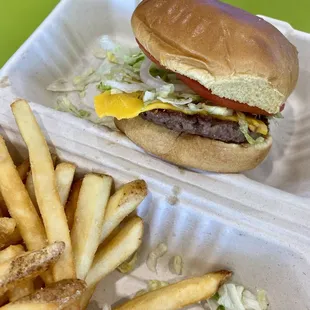 Impossible Vegan burger