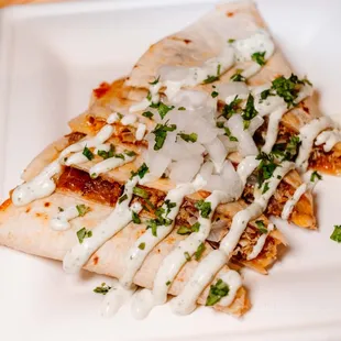 Carnitas Quesadillas $9
