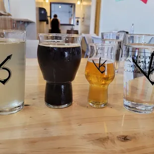 All the beverages