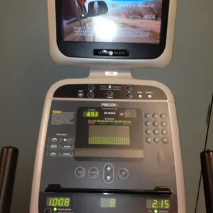 They have great exercise equipment !!!