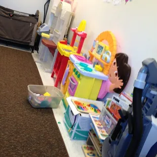 childwatch! kids are occupied at all times and watched safely :)