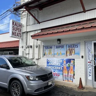 Kalihi Super Meats Entrance