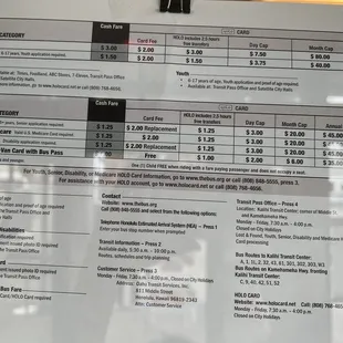New bus rates effective July 1, 2022