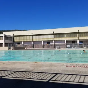 Pool and gym facility