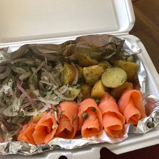 Cured Salmon with Boiled Potato