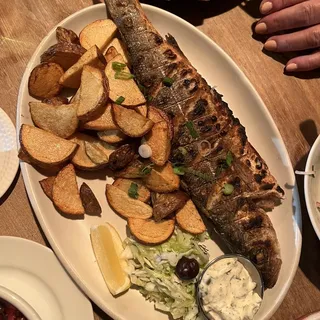 Grilled Whole Seabass