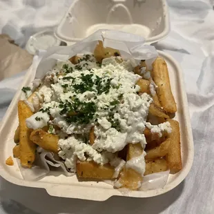 Garlic Greek Fries