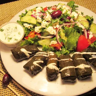 Veggie Dolma Plate