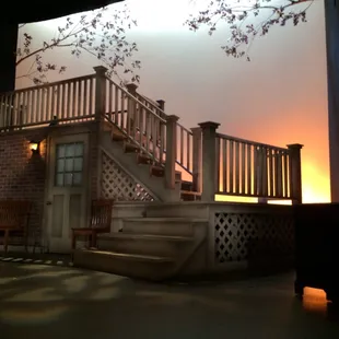 The set for &quot;Driving Miss Daisy&quot;