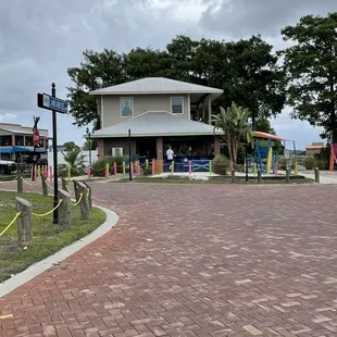 Bar and walkway