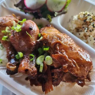 Chicken Adobo Plate
