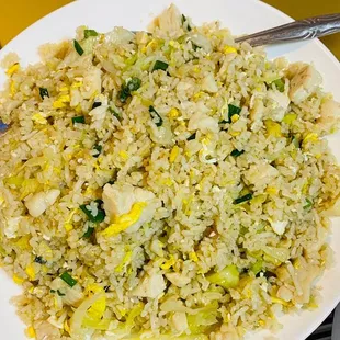 Salty fish fried rice