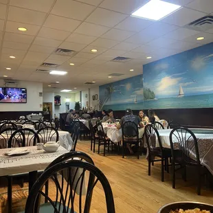 Inside of restaurant