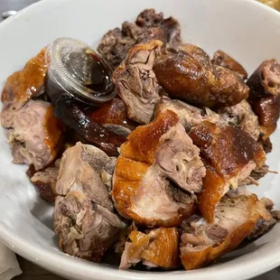 Terrible &amp; disappointed - meat is so dense &amp; tough.  Asked for smaller pieces and everything is big