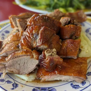 Great roast duck. Instagram: TianTianEats