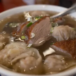 Roast Duck Won Ton Noodles