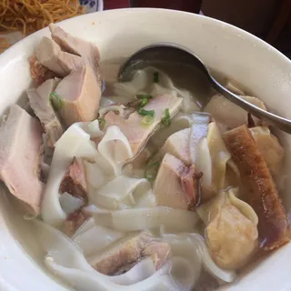 Roast Pork Won Ton Noodles
