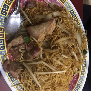 Barbecued Pork Chow Mein