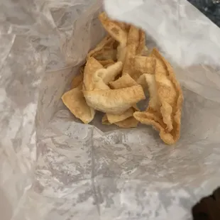 Cream cheese wonton&apos;s