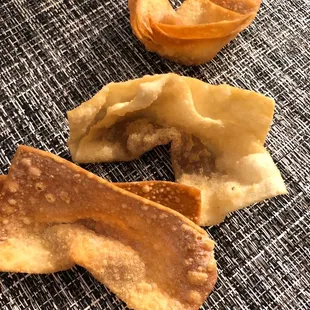 Some sort of sad wonton