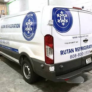 Rutan Refrigeration fleet vehicles
