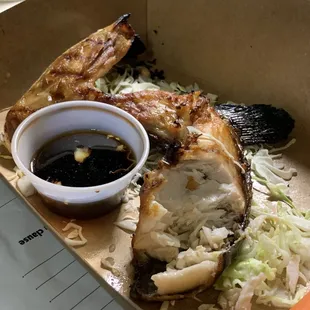 Grilled Hamachi Kama