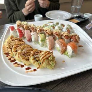 Crunch, Rainbow, Boyfriend, Seattle Rolls