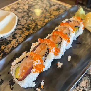 sushi, sashimi, sushi and sashimi, food