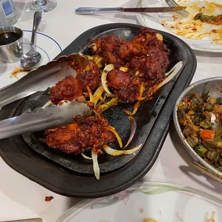 Garlic Sizzler Vegetable Manchurian