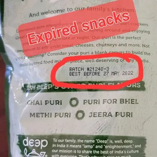 STAY AWAY UNLESS YOU WANT EXPIRED FOOD!!!
