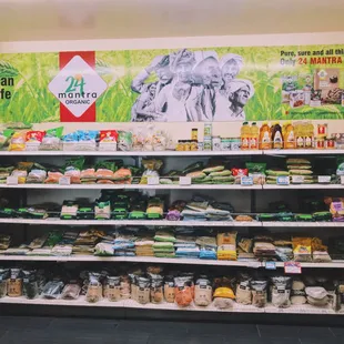 Organic section for all the organic lovers!